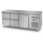 Royal catering - table de refroidissement - 403 l - 1 porte - 4 tiroirs