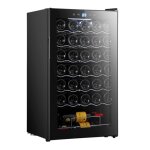 Cecotec - refroidisseur � vin dede 34 bouteilles decapacit� avecsyst�me � compresseur derefroidissement ...