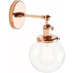 R�glable applique abat - jour en verre lampe r�tro industrial lampe murale plafonnier r�tro eclairage ...