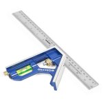 R�gle d'angle de combinaison, equerre � combinaison 300mm en acier inoxydable, �querre combin�e avec ...