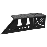R�gle carr�e en alliage d'aluminium 3d angle d'onglet mesure 45 degr�s carpenter's r�gle carpenter's ...