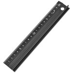 R�gle gradu�e en m�tal - outil de d�coupe de s�curit� - outil de bricolage - antid�rapante - r�gles triangulai ...