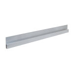 Règle à lisser en alu forme h longueur 1200 mm avec bourrelet de renforcement aluminium Règle à lisser en alu forme h longueur 1200 mm avec bourrelet de renforcement aluminium