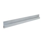 R�gle � lisser en alu forme h longueur 1200 mm avec bourrelet de renforcement aluminium