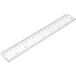R�gle transparente en plastique de 20 cm (8 pouces) - outil de mesure simple et droit pour �tudiants, ...