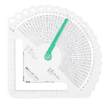 R�gle � tricoter multifonction - mesure pr�cise des mailles et calcul des rangs - outil de comptage pour ...