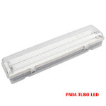 Edm - réglette fluorescent etanche pour tube led 2x22w (eq. 58w) 220v 155cm ip65 Edm - réglette fluorescent etanche pour tube led 2x22w (eq. 58w) 220v 155cm ip65