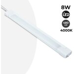 Rglette led sous meuble cuisine 8w - 50cm - blanc neutre