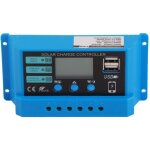 R�gulateur de charge solaire 20a 12v / 24v pour panneaux solaires et batteries - maison, camping - car ...