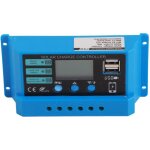 R�gulateur de charge solaire 30a 12v / 24v pour batterie et panneau solaire maison camping - car