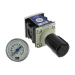 Regulateur pneumatique 1 / 8 avec mano serie 651 Regulateur pneumatique 1 / 8 avec mano serie 651