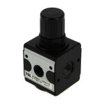 Sectoriel - r�gulateur pneumatique + mano + support 1 / 4