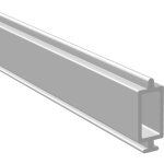 R�hausse pour plaque polycarbonate alv�olaire 10 mm maya dimension: 2000 mm longueur