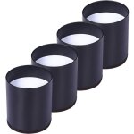Rehausseur pieds de lit lot de 4 acier carbone, risers de meubles ajoutent hauteur de 5cm, supportent ...