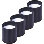 Rehausseur pieds de lit lot de 4 acier carbone, risers de meubles ajoutent hauteur de 5cm, supportent ...