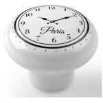 Rei - boite 10 boutons porcel d 40mm blc - montre paris ref 7 - e813