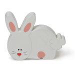 Bouton en plastique finition lapin, dimensions: 83x67x25mm - talla