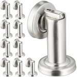 Relaxdays - butoir de porte � aimant, lot de 10, cale de porte magn�tique, en acier inoxydable, montage ...