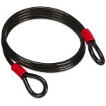 Relaxdays c�ble antivol, 3 m�tres, en acier, � boucles, � 12 mm, pour v�lo, moto, meubles de jardin, ...