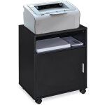 Relaxdays - caisson de bureau, 3 compartiments & porte, salle de travail, agglomr, rangement, hlp 57x48x34 ...