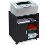 Relaxdays caisson de bureau, 5 compartiments & porte, salle de travail, agglomr, rangement, hlp 66, ...