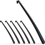 Chausse - pied, lot de 6, en métal, 58 cm, accessoire pour chaussures, avec trou de suspension, stable, ... Chausse - pied, lot de 6, en métal, 58 cm, accessoire pour chaussures, avec trou de suspension, stable, ...