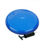 Coussin d'air  picots 33 cm pompe  air balance fitness coussin disque d'quilibre, bleu - relaxdays ...