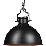 Relaxdays - lampe  suspensions style industriel shabby luminaire de plafond mtal diamtre 40, 5 cm ...