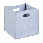 Panier à bûches, feutre, corbeille à journaux, sac de courses, pliable, 2 poignées, hxlxp : 30x30x30 ... Panier à bûches, feutre, corbeille à journaux, sac de courses, pliable, 2 poignées, hxlxp : 30x30x30 ...