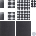 Patins en feutre lot de 240, autocollant, antidrapants, adhsifs, protection sol, diffrentes tailles, ...