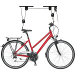 Relaxdays ascenseur de v�lo, jusqu'� 30 kg, hauteur max. du plafond 4 m, stockage bicyclette, garage, ...