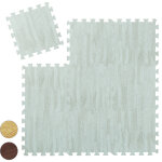 Tapis protection sol 9, puzzle sport et appareils fitness, tissu eva, sans bpa, effet optique bois, blanc ... Tapis protection sol 9, puzzle sport et appareils fitness, tissu eva, sans bpa, effet optique bois, blanc ...