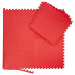 Tapis de sol 8 nattes de protection, fitness et appareils de sport et rebords, eva superficie 3m, lxp ...