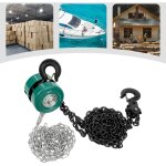Remorque � cha�ne, outil de levage manuel, t�l�ph�rique 2000kg 2t 3m, grue � cha�ne manuelle, protection ...