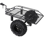 Remorque rc m�tallique � benne basculante pour mod�les trx4, d90, scx10, cc01 - pi�ces diy 1 / 10 en ...