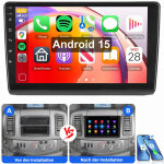 Pour renault trafic mk2 opel vivaro a autoradio wifi gps android 15 carplay bluetooth 1 + 32g