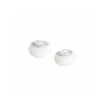 Lampe à encastrer plâtre quo r ii 230v gu10 2x8w Lampe à encastrer plâtre quo r ii 230v gu10 2x8w