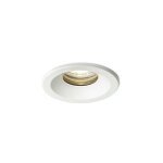 Spot salle de bain bella gu10 encastr blanc 230v led gu10 15w ip65
