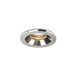 Spot salle de bain bella gu10 encastr chrome 230v led gu10 15w ip65