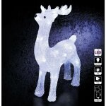 F��ric lights and christmas - renne lumineux ext�rieur de 45 cm avec 40 led blanches fixes et transformateur ...