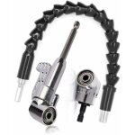 Renvoi d'angle visseuse coud�e � angle droit foret � angle droit et kit d'extension flexible, 105 degr�s, ...