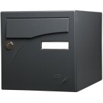 Renz - boîte aux lettres individuelle simple face encastrable - préface gris anthracite Renz - boîte aux lettres individuelle simple face encastrable - préface gris anthracite