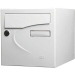 Renz - bo�te aux lettres pr�f�rence, 1 porte blanc 9016