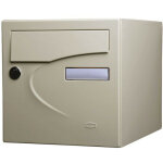 Bo�te aux lettres preference 1 porte ivoire 1015 - renz