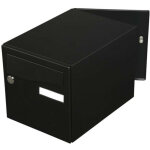 Renz - bo�te aux lettres preference 2 portes noir mat 9005