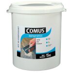 Comus - repar'epox ragreage (b + d) 15 kg - ragrage poxy bi - composant lissant pour les sols neufs ...