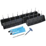 R�paration pour pneus tubeless - kit 20 champignons 6mm avec colle et fraise