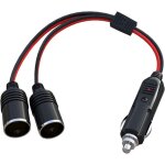 R�partiteur allume - cigare de voiture 1 � 2 adaptateur de port de chargeur d'alimentation 12 v prise ...