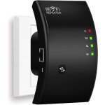 R�p�teur wifi, amplificateur wifi puissant, 1 port ethernet, zone de couverture jusqu'� 200 m�tres carr�s ...