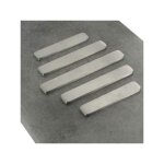 Itar - repose plat lot de 5 baguettes - epaisseur : 5 mm - finition : bross - matriau : inox 304 l